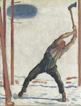 Der Holzfäller 1910