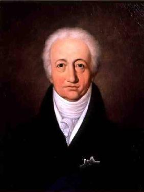 Portrait of Johann Wolfgang von Goethe (1749-1832) 1818