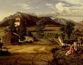 Salzburgische Landschaft. von Ferdinand Olivier