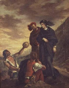 Hamlet and Horatio in the cemetery 1839