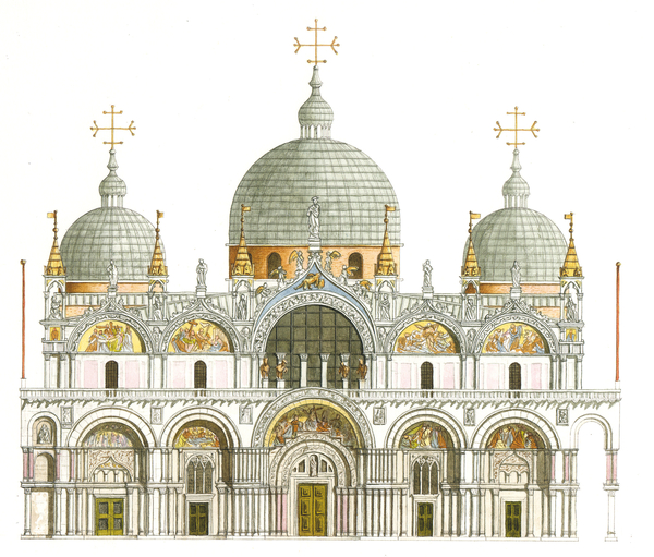 St. Marks Basilica. Venice, Italy von Fernando Aznar Cenamor