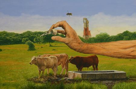 Still life with cows 2009