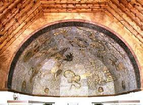 View of the vault depicting the 'Cielo de Salamanca' c.1480-90