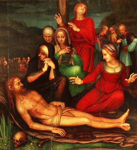 The Dead Christ von Fernando Yanez de Almedina