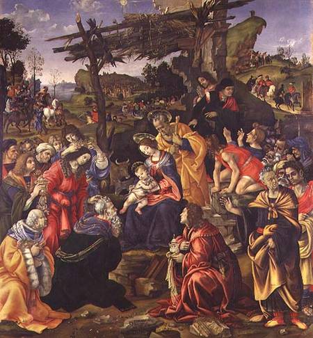 The Adoration of the Magi von Filippino Lippi