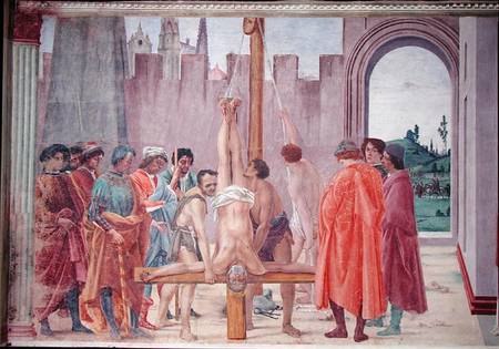 The Crucifixion of St. Peter von Filippino Lippi