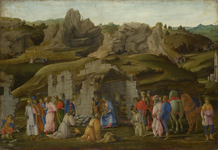 Die Anbetung der Könige von Filippino Lippi