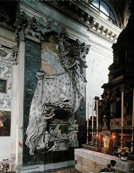 Monument to Doge Francesco Morosini (1618-94) von Filippo Parodi