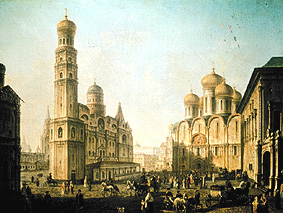 Der große Versammlungsplatz im Kreml von Fjodor Jakowlewitsch Aleksejew