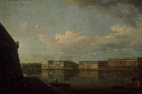 View of the Palace Embankment from St. Peter's and St. Paul's Fortress 1794