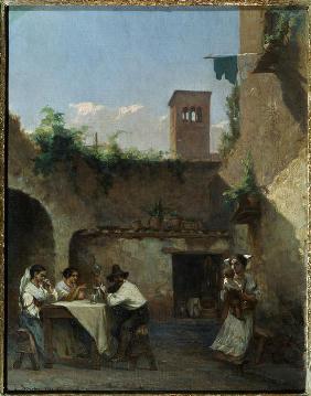 Rome, la taverne 1888
