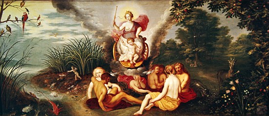 The Triumph of Venus and of Love von Flemish School