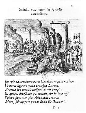 Cruelties practised by schismatics in England