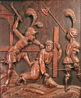 Our Saviour Falls while Carrying the Cross, from the chapel c.1520