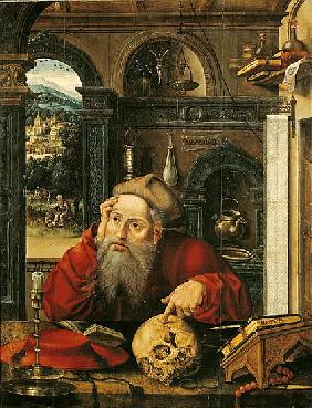 St. Jerome in his Study