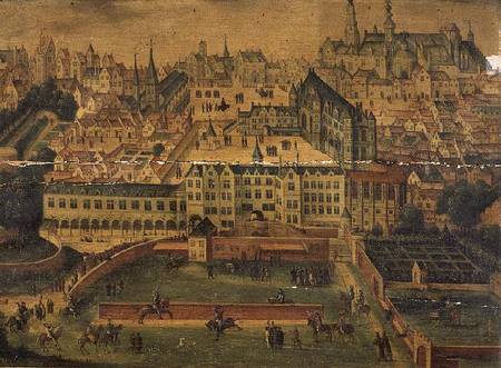 A View of the Royal Palace, Brussels von Flemish School