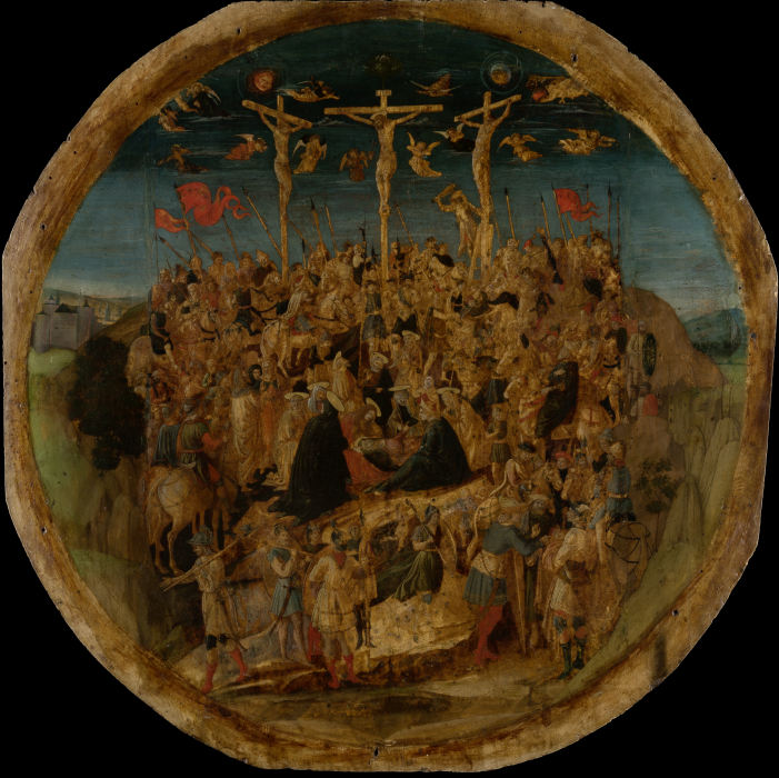 Kreuzigung Christi von Florentiner Schule der zweiten Hälfte des 15. Jahrhunderts