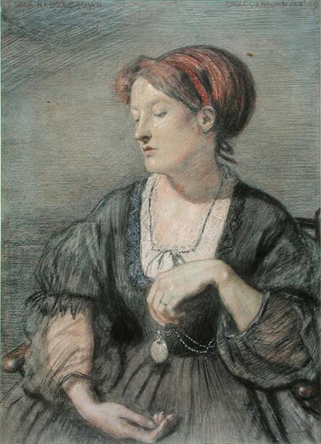 Emma Madox Brown (1829-90) von Ford Madox Brown