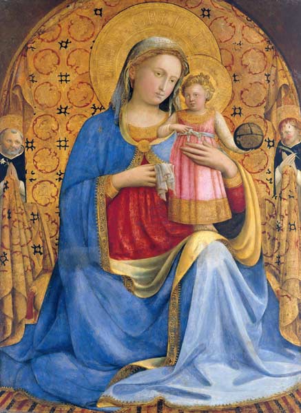 Maria mit dem Kind von Fra Beato Angelico