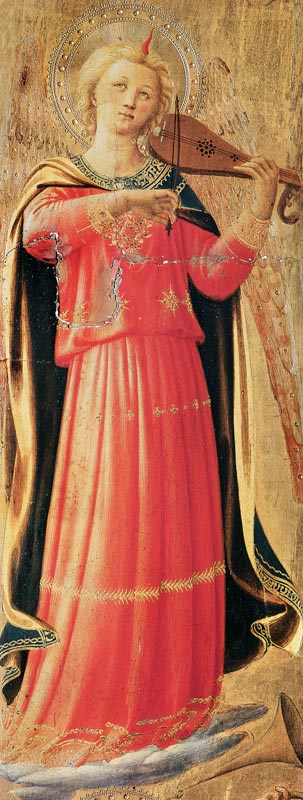 Musizierender Engel von Fra Beato Angelico