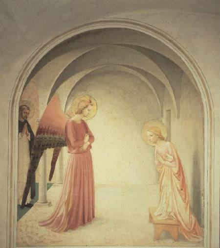 Die Verkündigung an Maria von Fra Beato Angelico