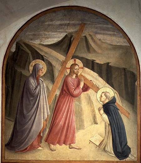 Christ Carrying The Cross von Fra Beato Angelico