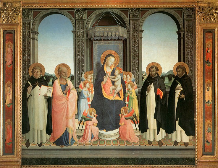 Das Fiesole Triptychon von Fra Beato Angelico
