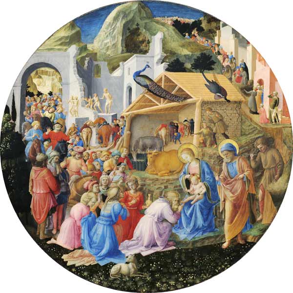 Die Anbetung der Könige von Fra Beato Angelico