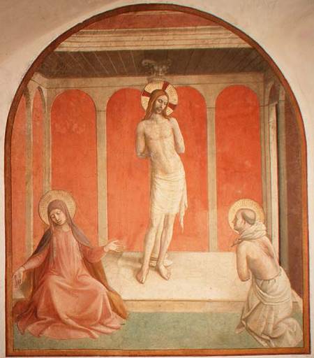 The Flagellation von Fra Beato Angelico