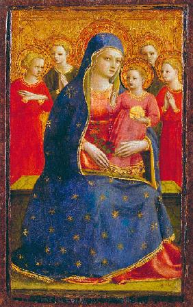 Madonna and Child with Angels 1425