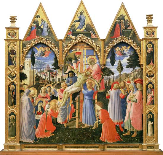 Santa Trinita Altarpiece von Fra Beato Angelico