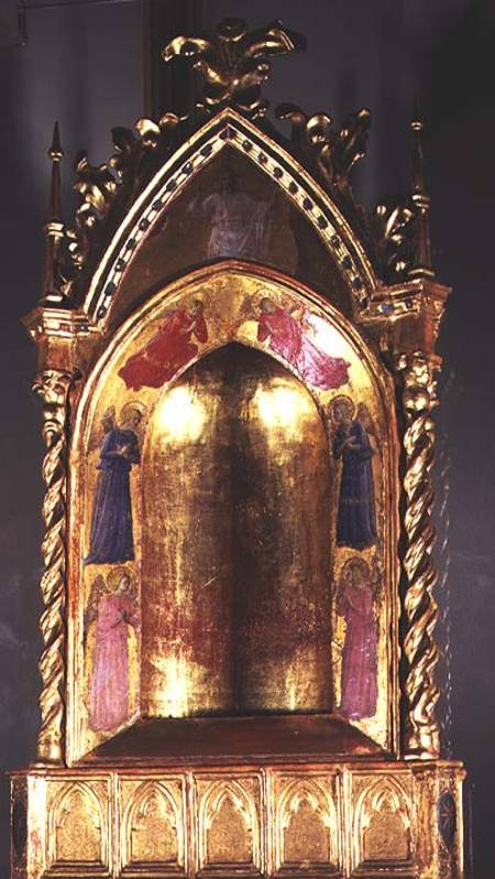 Tabernacle with Christ and the Angels von Fra Beato Angelico