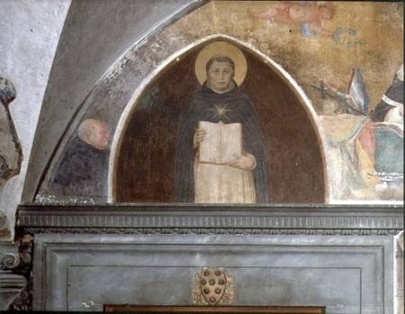 St. Thomas (fresco) von Fra Beato Angelico