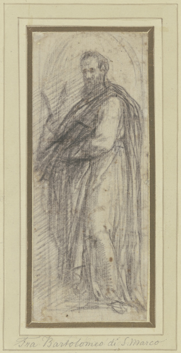 Stehender Apostel in einer Nische von Fra Bartolommeo