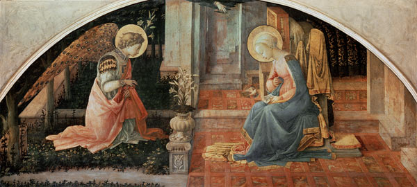 The Annunciation von Fra Filippo Lippi
