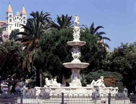 The Orion Fountain, designed von Fra Giovanni Angelo Montsorli