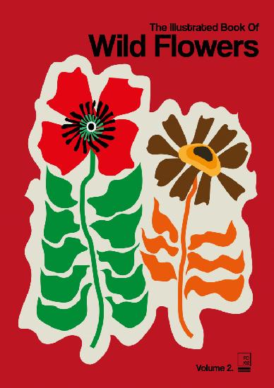 Das illustrierte Buch der Wildblumen Vol.2 Rot
