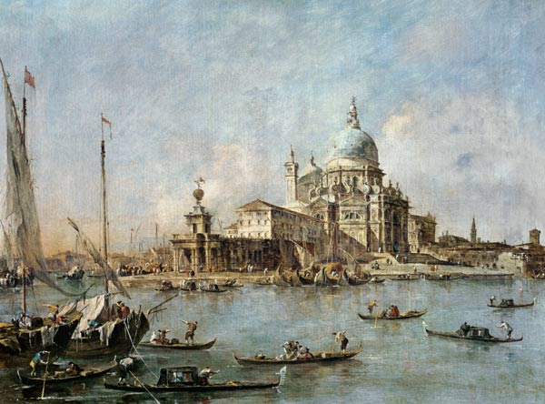 Santa Maria della Salute in Venedig von Francesco Guardi