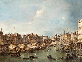 Grand Canal with the Rialto Bridge, Venice 1780
