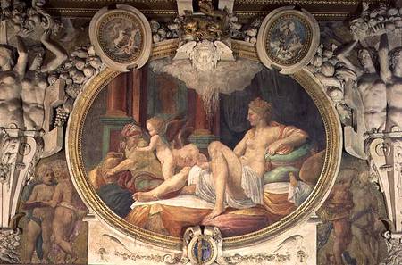 Danae Receiving the Shower of Gold, from the Gallery of Francois I von Francesco Primaticcio