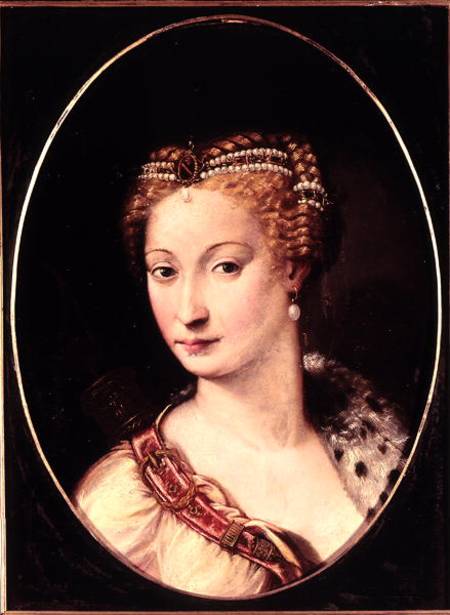 Diane de Poitiers (1499-1566) von Francesco Primaticcio