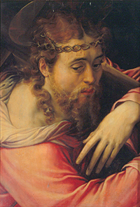 Christus, das Kreuz tragend von Francesco Salviati