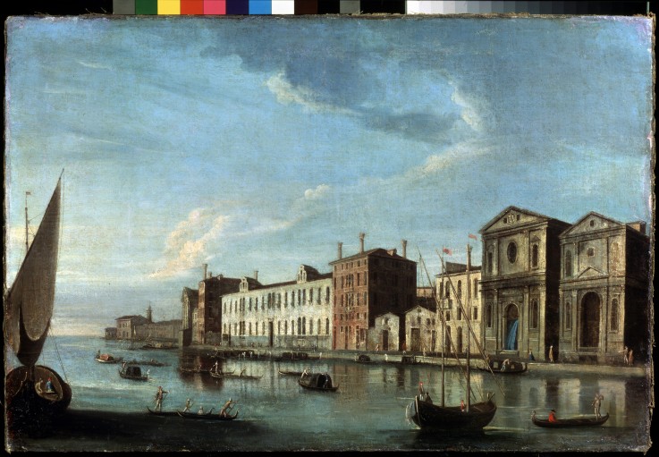 Blick auf Santo Spirito und Zattere in Venedig von Francesco Tironi