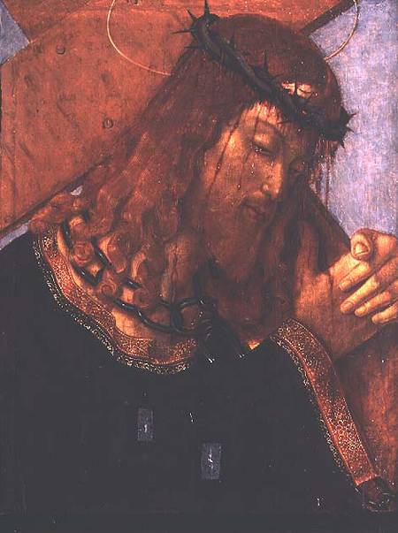 Christ carrying the Cross (panel) von Francesco Zaganelli di Bosio