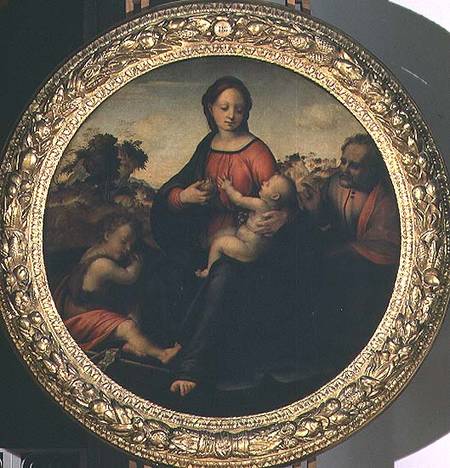 The Holy Family von Franciabigio eigentl. Francesco di Cristofano Big