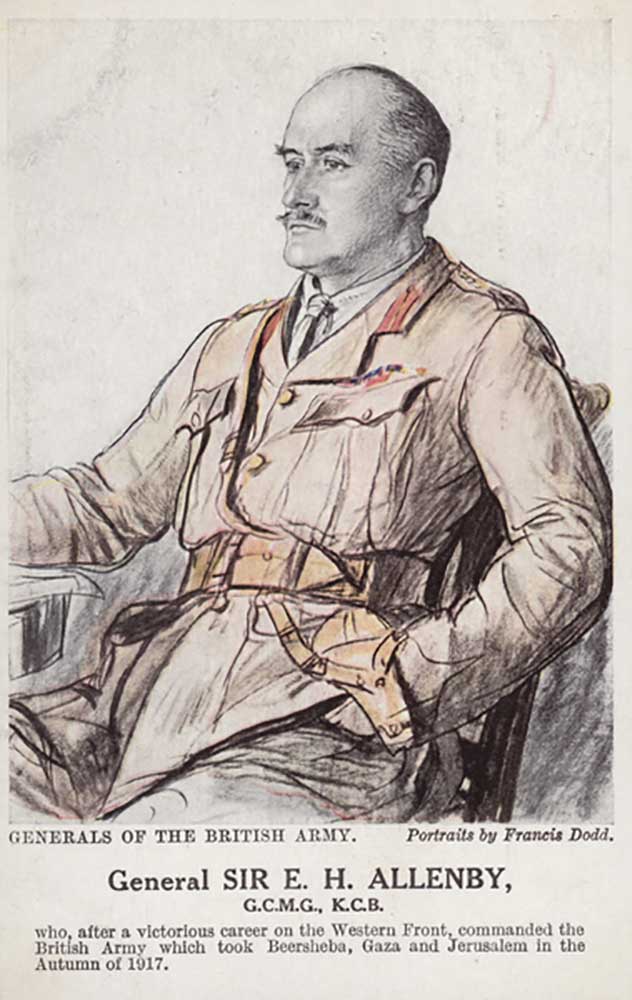 General Sir E H H Allenby von Francis Dodd
