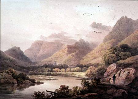 Ghirimeer, on the Upper Lake of Killarney von Francis Nicholson