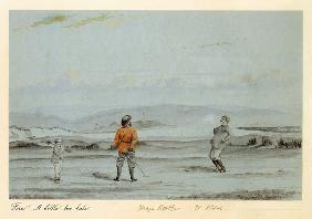 'Fore! A Little Too Late' c.1870
