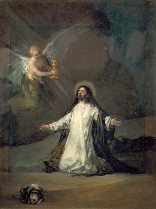 Christus am Ölberg - Francisco de Goya als Kunstdruck oder Gemälde.