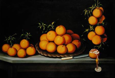 Still life with oranges von Francisco de Vargas